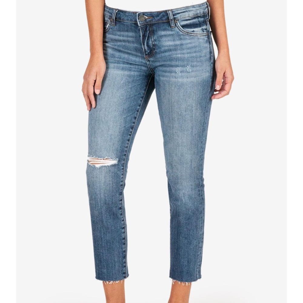 Kut from the Kloth Reese High Rise Straight Crop